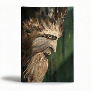 Ancient Forest Spirit — Original Acrylic Canvas