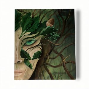 The Green Woman — Original Acrylic Canvas