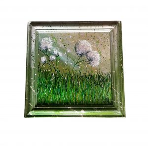 Dandelion Days — Original Framed Acrylic Board