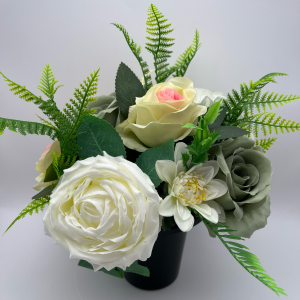 Rose Cemetery Pot