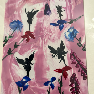 Encaustic Art Painting - Fairies