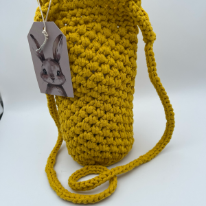 Yellow bottle bag